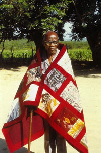 African Kesa worn in Zimbabwe